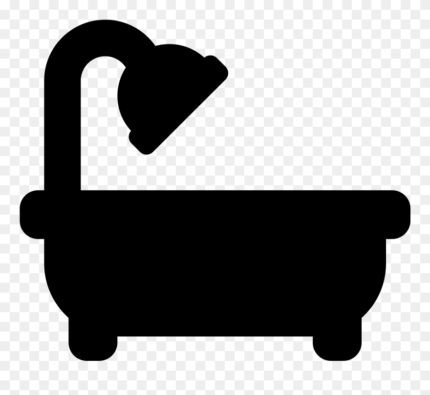 Open - Font Awesome Fa Bath Clipart