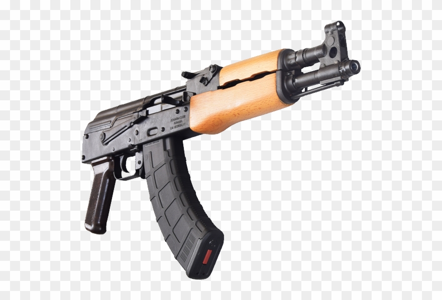 Clipart Gun Ak47 - Ak 47 Gun Png Transparent Png