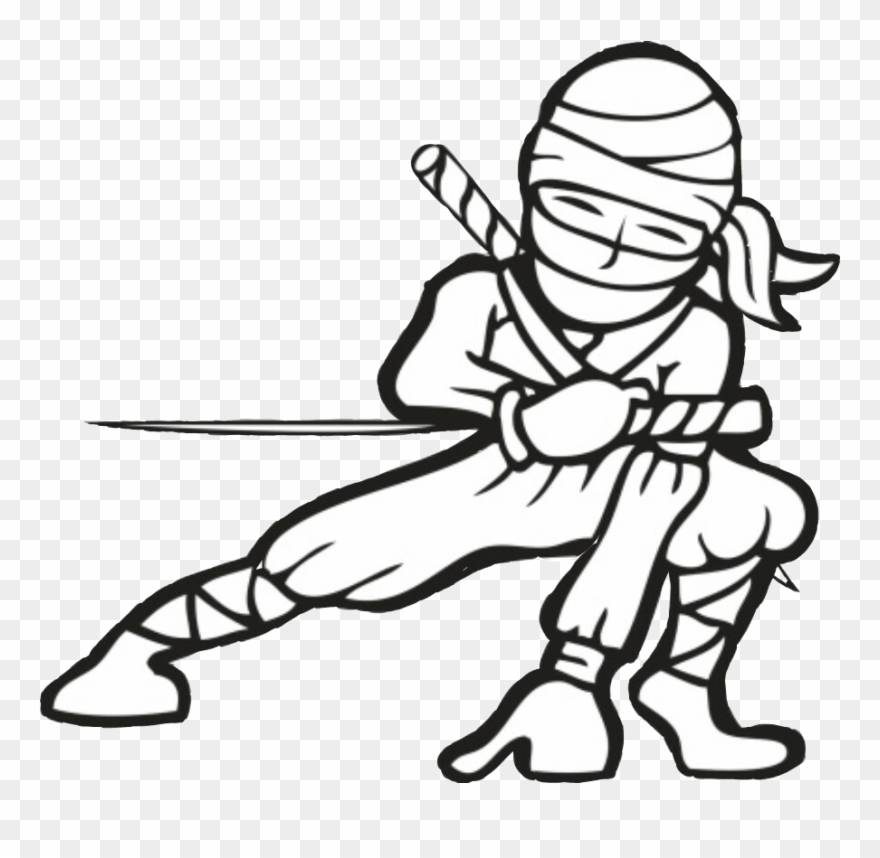 Baby Angel Ak 47 Gun Drawing Freetoedit - Ninja With Sword Clipart
