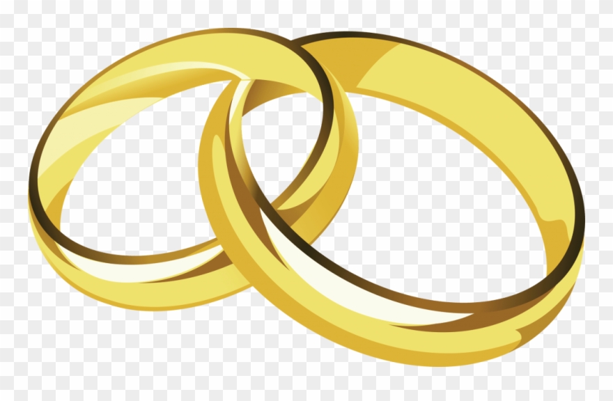 Wedding Rings Free Clip Art Geographics - Ring Vector - Png Download