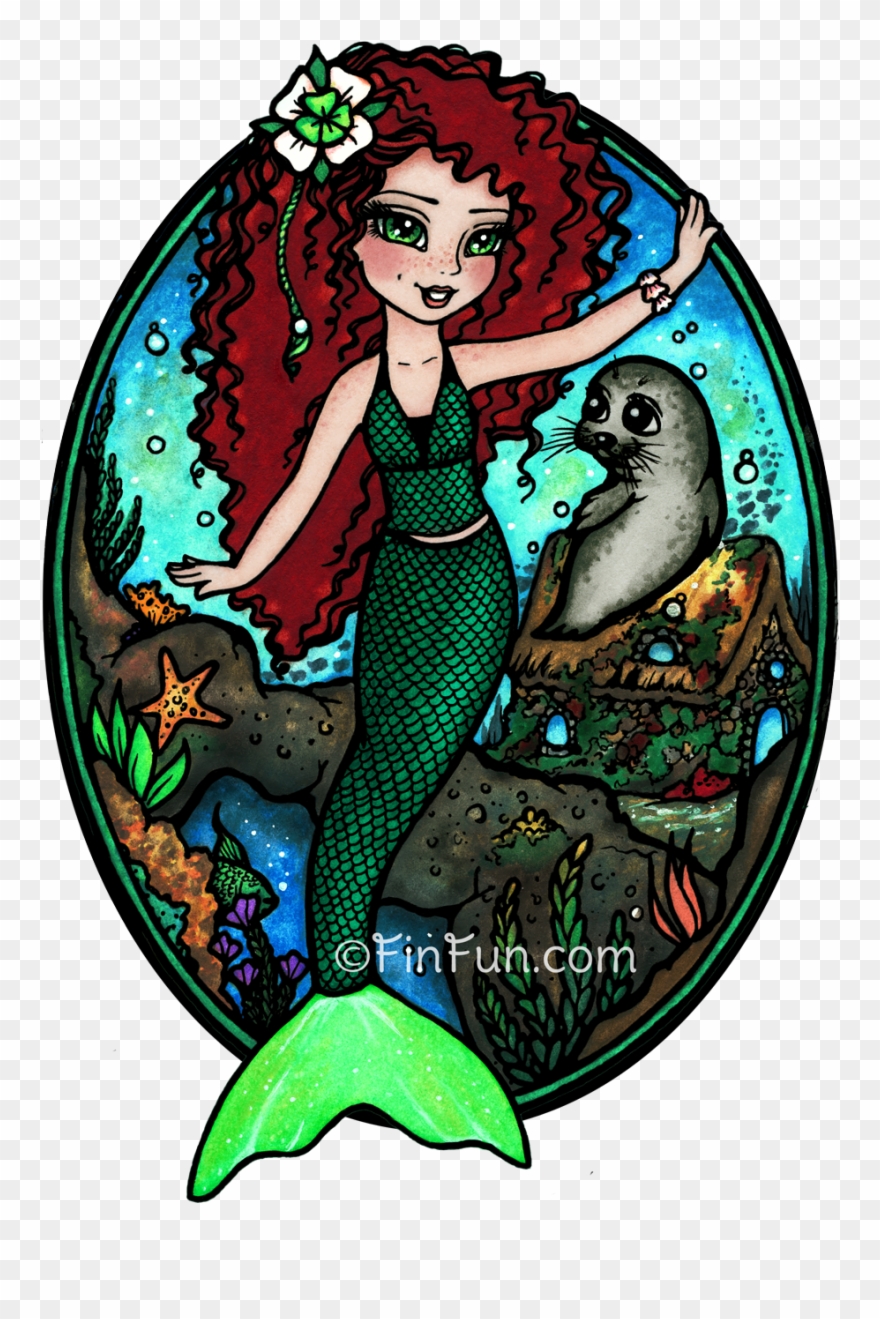 Royal Mermaid Princess, Brynn - Fin Fun Mermaid Tale Brynn Clipart