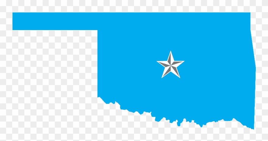 Blast Freezing - Oklahoma - Home State - Gray On White - Lantern Press Clipart