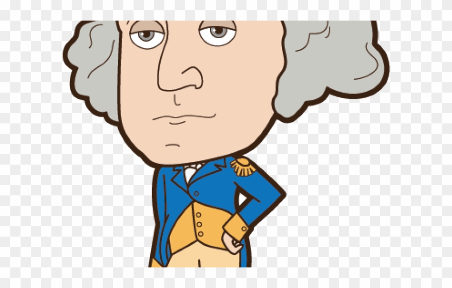 Patriotic Clipart Kid President - Clip Art George Washington - Png Download
