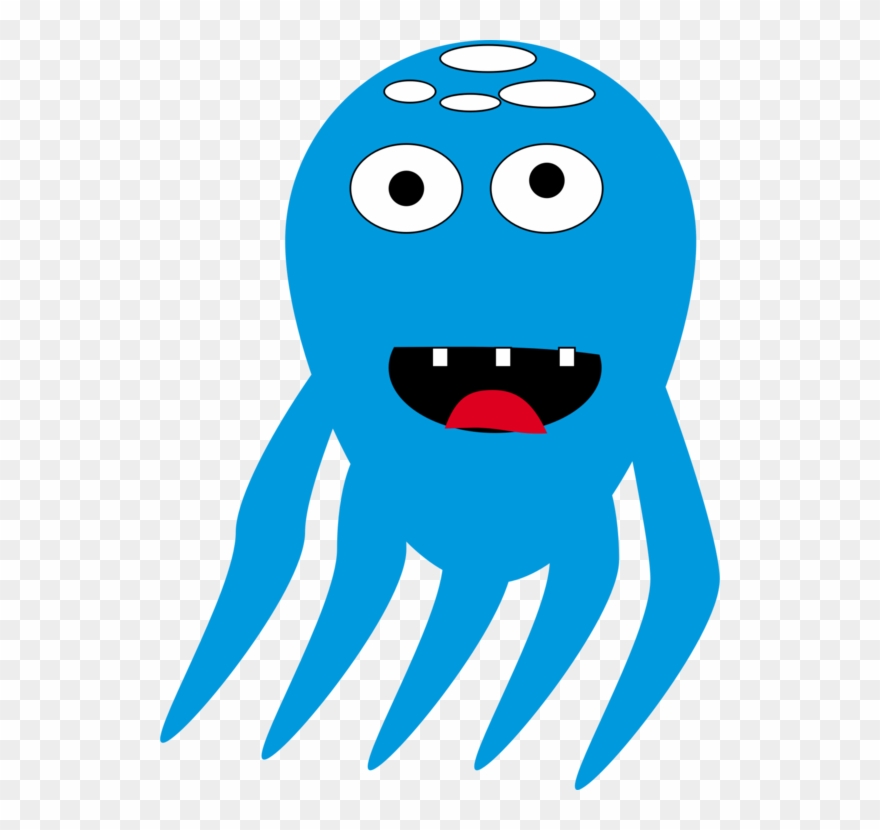 Octopus Animal Cuttlefishes Encapsulated Postscript - Clip Art - Png Download