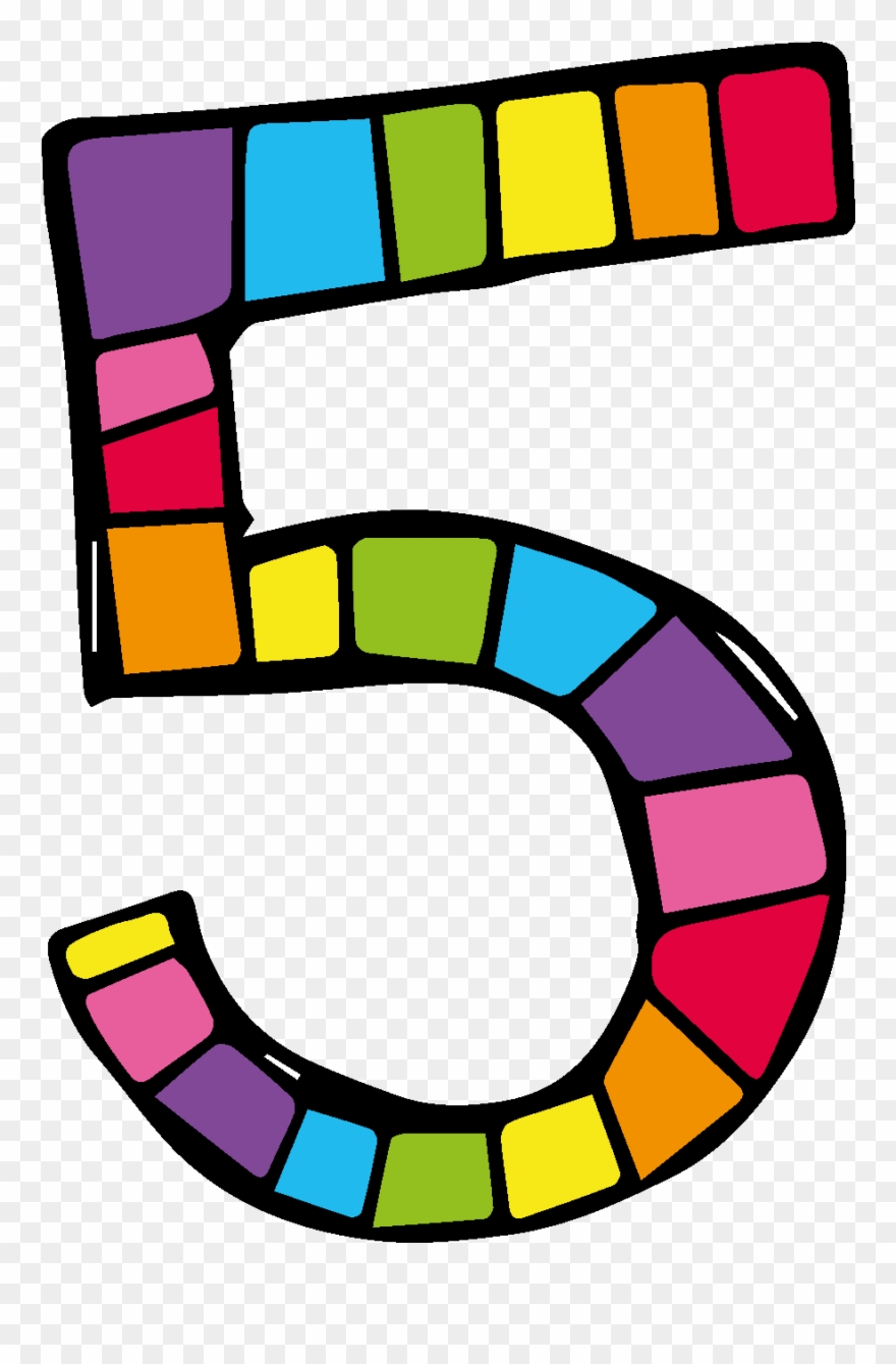 Finally This Week I Got Around To Hang Up Our Penguins - Dibujos Del Numero 5 Clipart