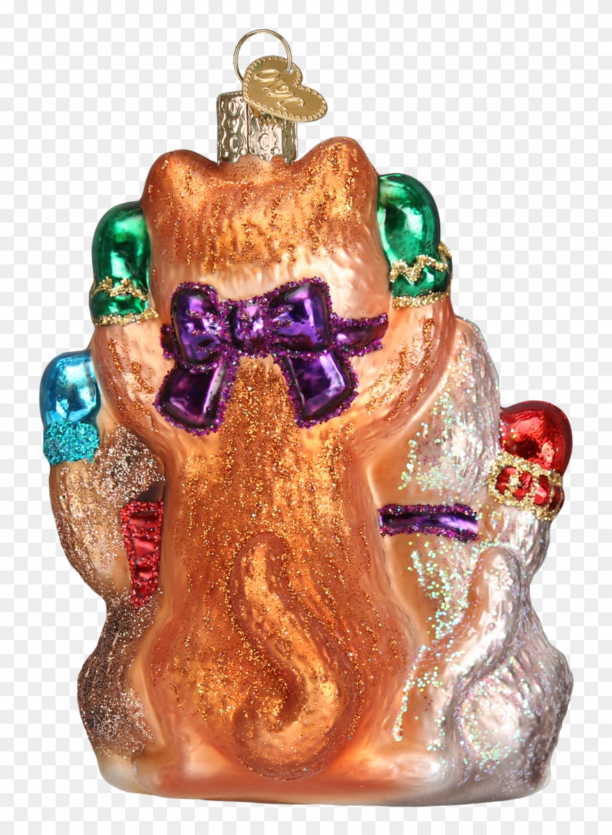 Old World Christmas Three Little Kittens Glass Christmas - Old World Christmas 32243 Deviled Egg Blown Glass Ornament. Clipart