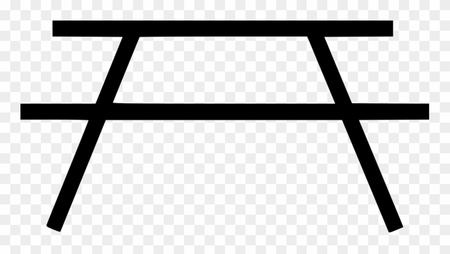 Picnic Table Comments - Picnic Table Alpha Png Clipart