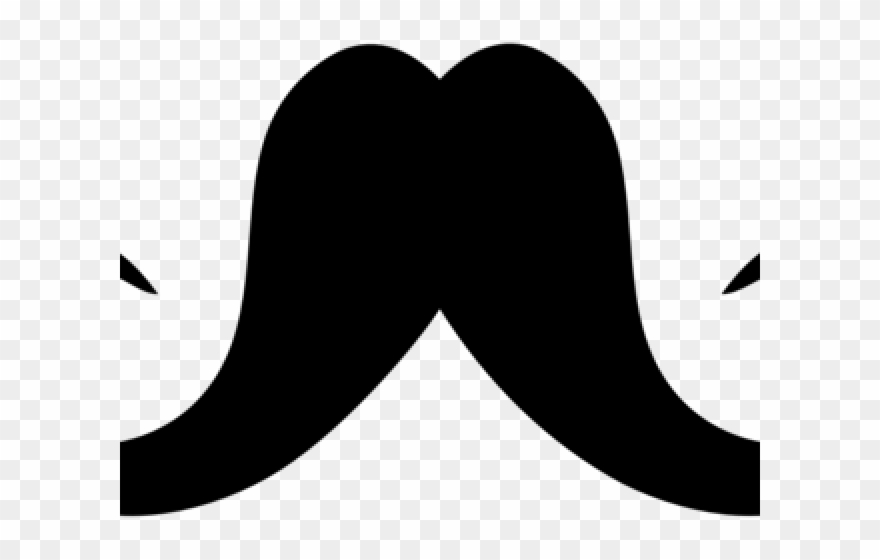 Mustache Clipart Prop - Png Download