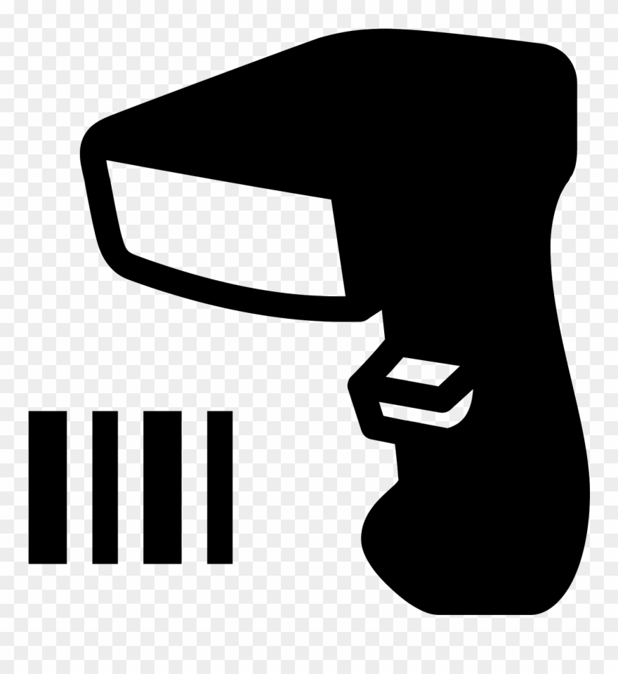 Reader Filled Cones Download - Scanner Barcode Icon Png Clipart