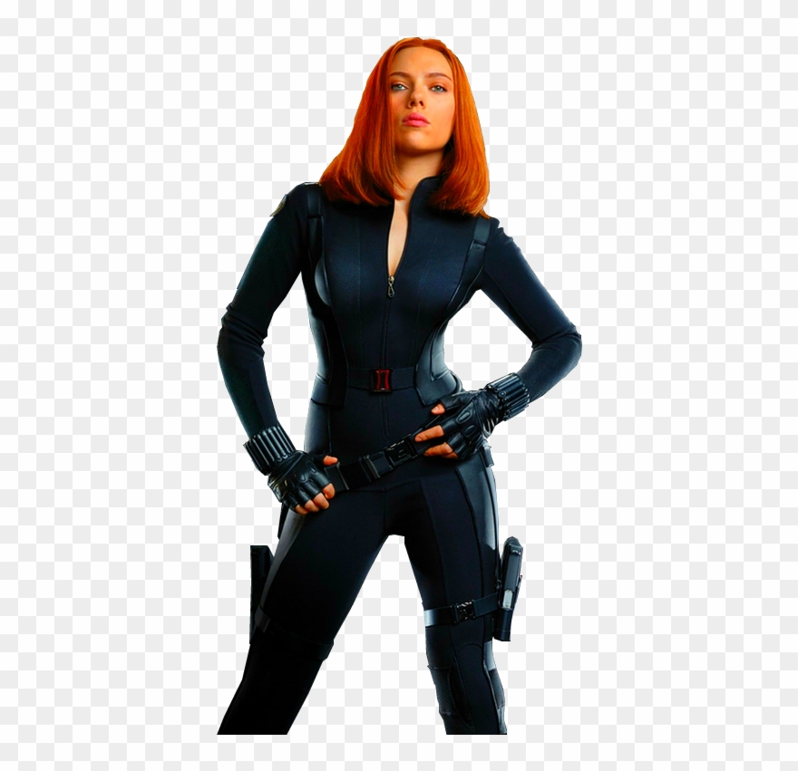 Black Widow Png Transparent Images - Captain America The Winter Soldier Black Widow Cosplay Clipart