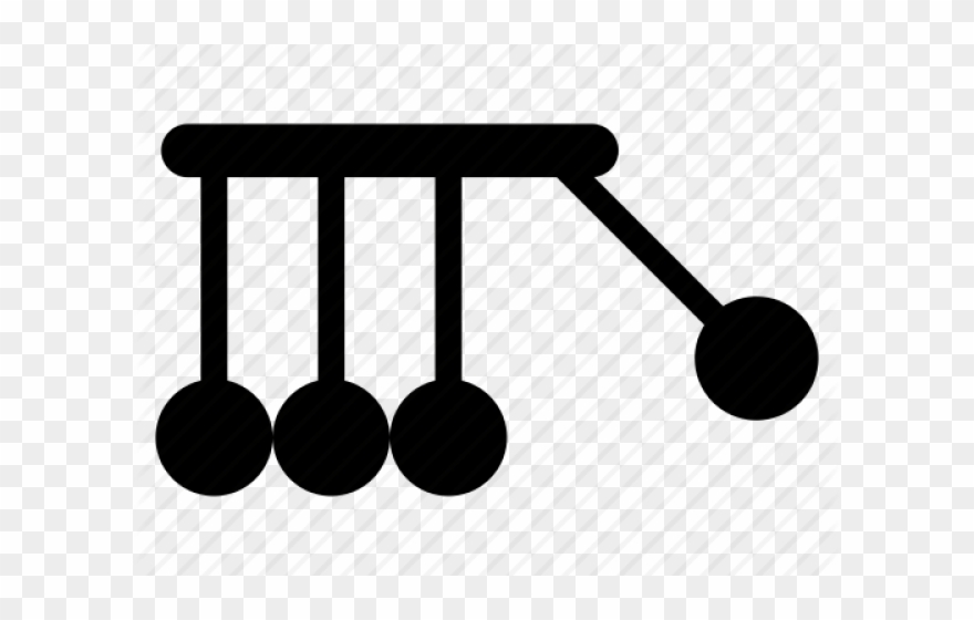 Pendulum Clipart School - Newton Icon Png Transparent Png