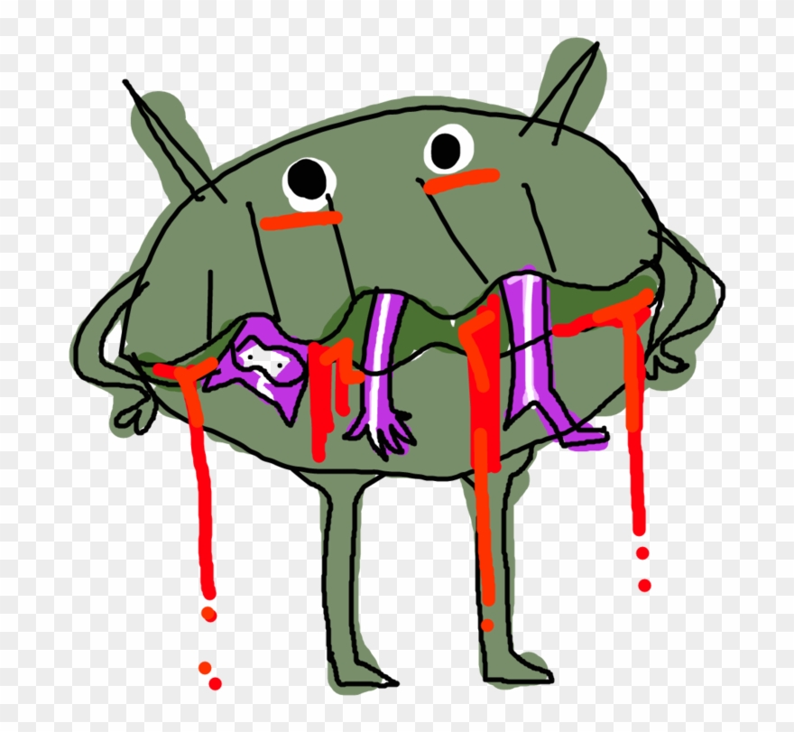 Picture Black And White Forum A Giant Eating - Robin Eaten By Giant Clam Clipart