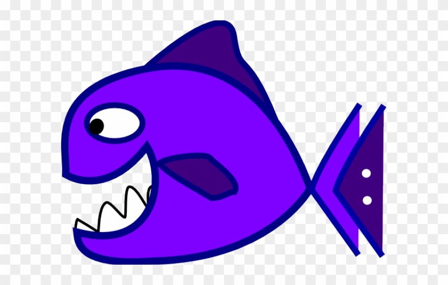Fish Clipart Open Mouth - Cartoon Fish With Mouth Open - Png Download