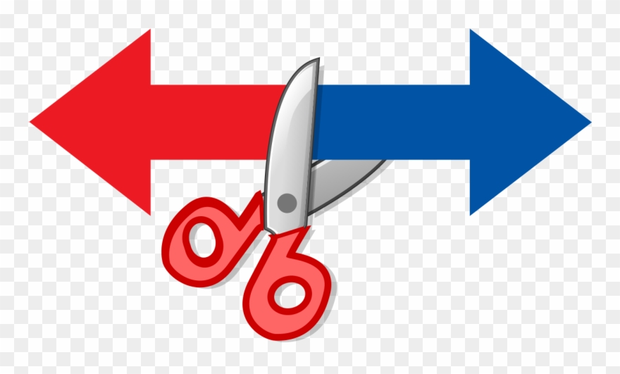 File - Split-scissors - Svg - Split Icon Clipart