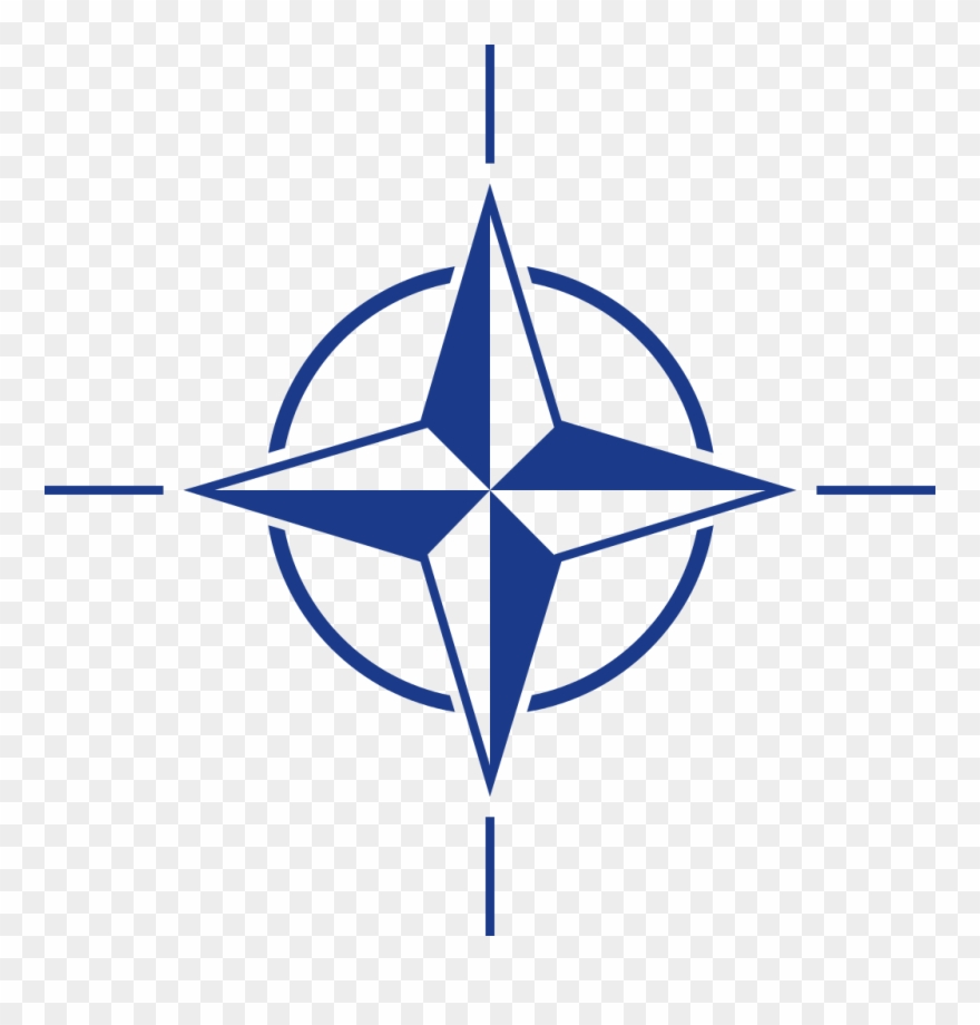 Blue Compass Rose - Direction In Korean Language Clipart