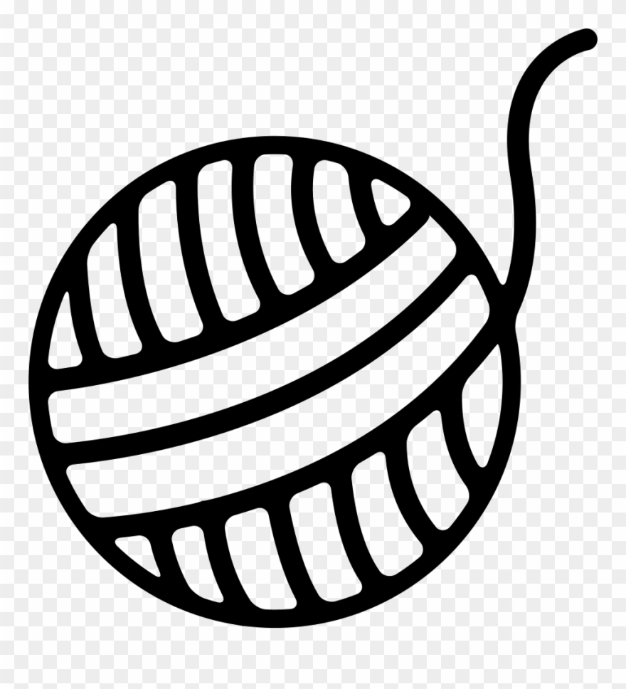 Ball Of Yarn Icon Free Download Png Yarn Ball Svg - Bola De Estambre Dibujo Clipart