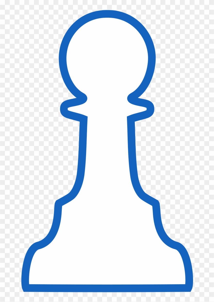 Clipart Download Piece Silhouette At Getdrawings - Dibujo De Peon De Ajedrez - Png Download