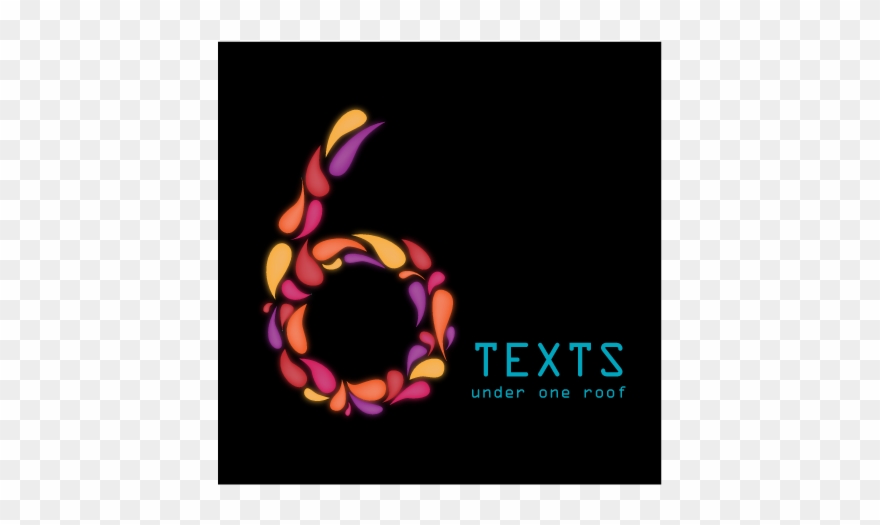 6 Texts Under One Roof - Graphic Design Clipart