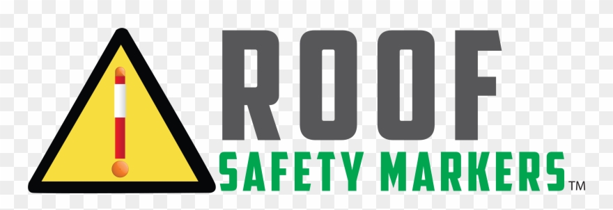 Roof Safety Markers Clipart