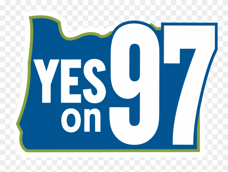 Vote Yes On Measure 97 Clipart