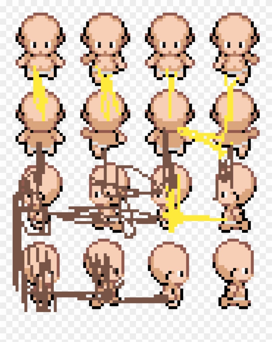 Yes - Pixel Art Base Character Clipart