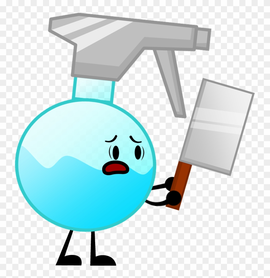 Water Spray Pose - Bfdi Water Clipart