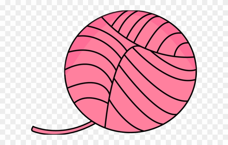 Ball Clipart String - Ball Of Yarn Clipart - Png Download