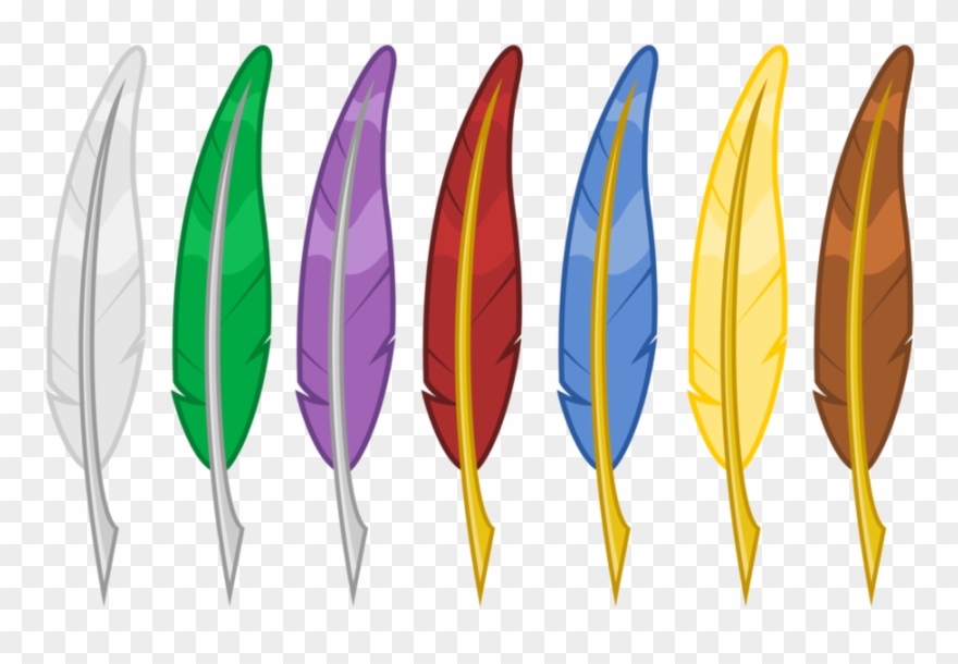 Download My Little Pony Quill Clipart Pony Feather - Boat - Png Download