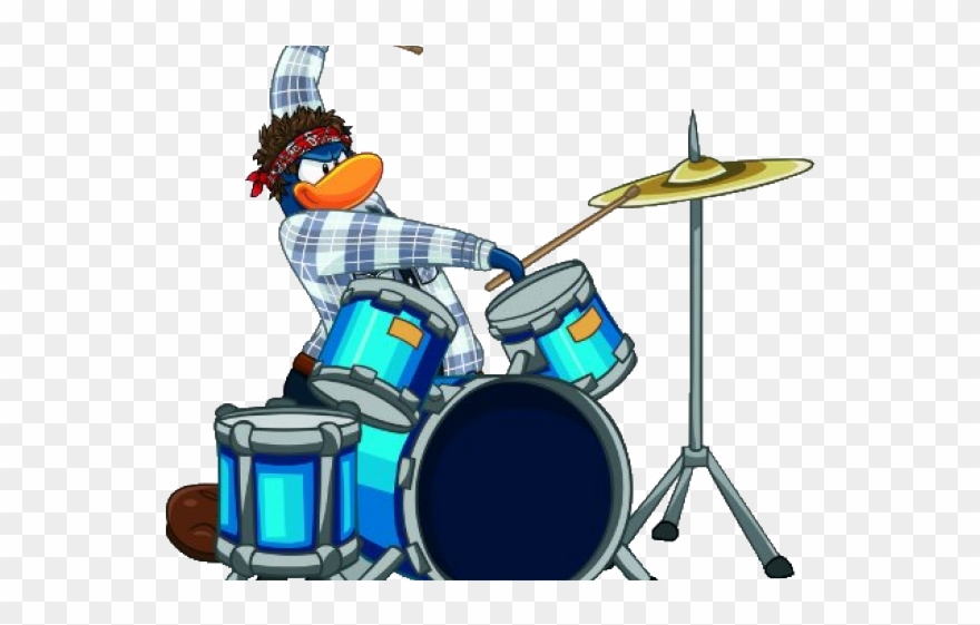 Drum Clipart Club Penguin - Club Penguin G Billy - Png Download