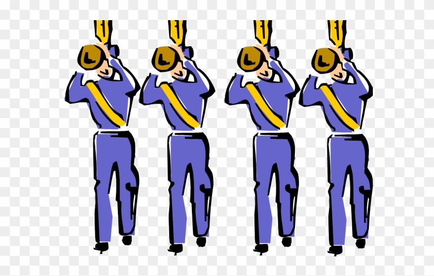 Band Clipart Drum Corps - Marching Band Clip Art - Png Download