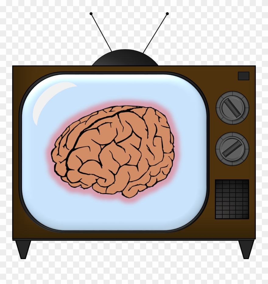 Brain Tv Clipart
