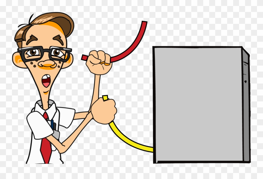 Cable Internet Troubleshooting - Reparación De Computadoras Animadas Png Clipart