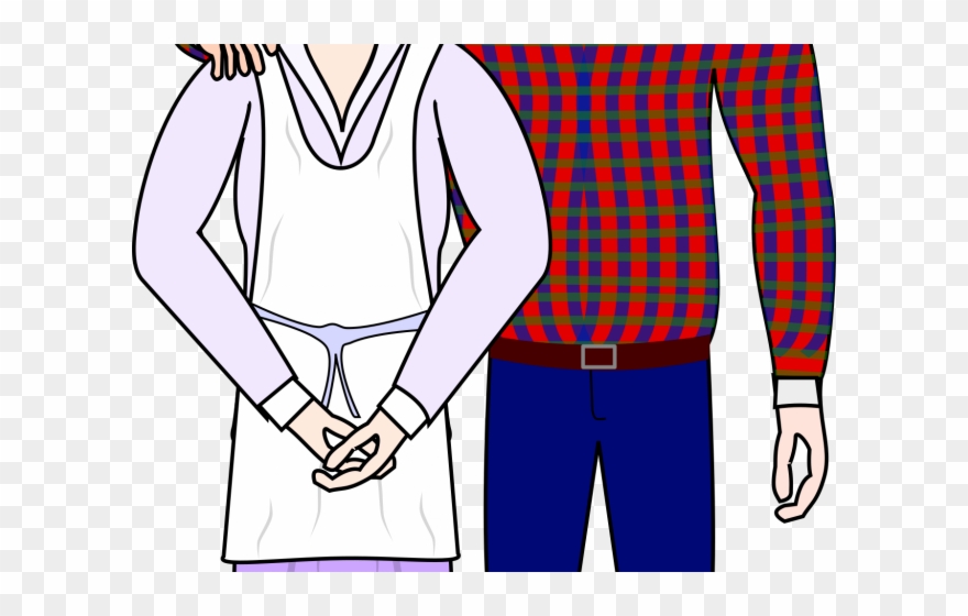 Old Couple Clipart - 外国 老人 イラスト - Png Download