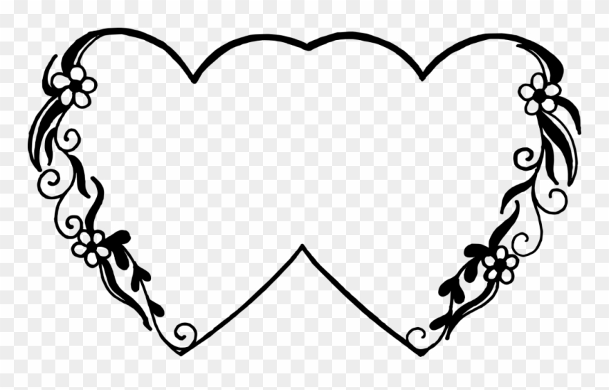 2 Hearts Png - 2 Heart Png Clipart
