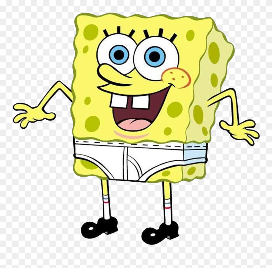 Spongebob Squarepants Png High Quality Image - Spongebob Squarepants In His Underwear Clipart