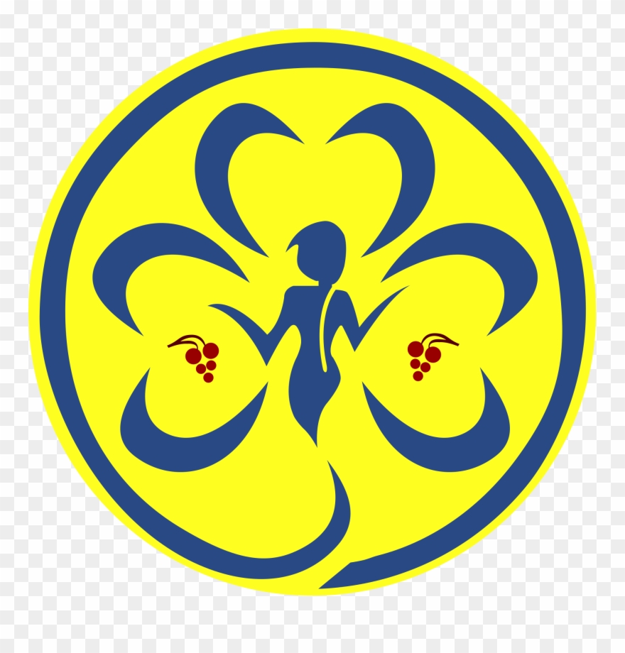 Association Of Ukrainian Guides Ukraine Girls, Daisy - Embroidery Clipart