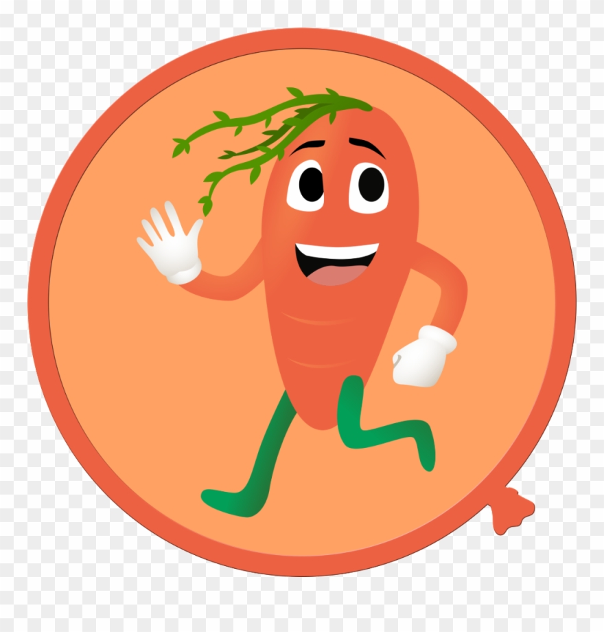 Cartoon Fruit And Vegetable Wall Decals - Clip Art - Png Download