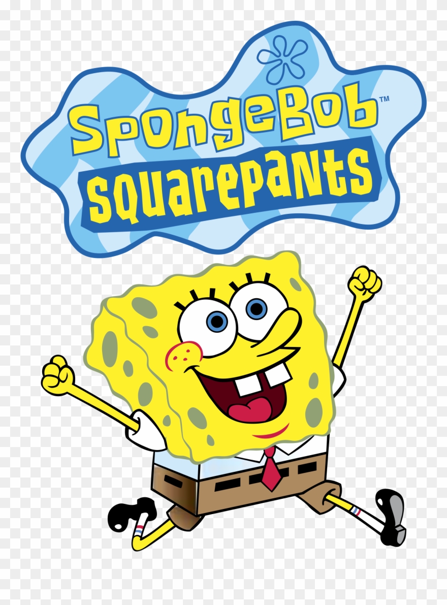 Spongebob Clip Svg - Logo Spongebob Squarepants - Png Download