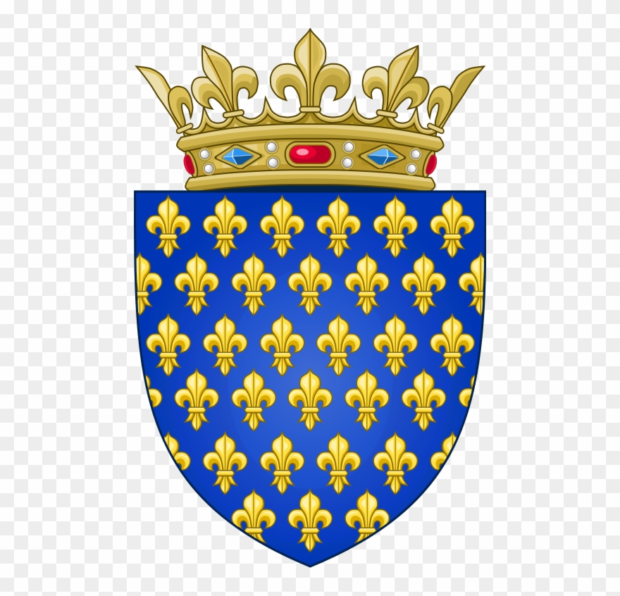 Arms Of The Kingdom Of France - Coat Of Arms Clipart