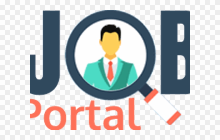 No Profit Clipart Job - Logo Design Logo Of Job Portal - Png Download