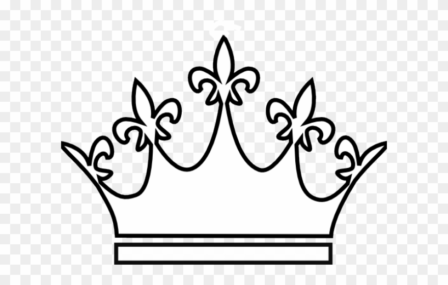 Drawn Crown Black And White - Nasty Woman Tote Bag Clipart