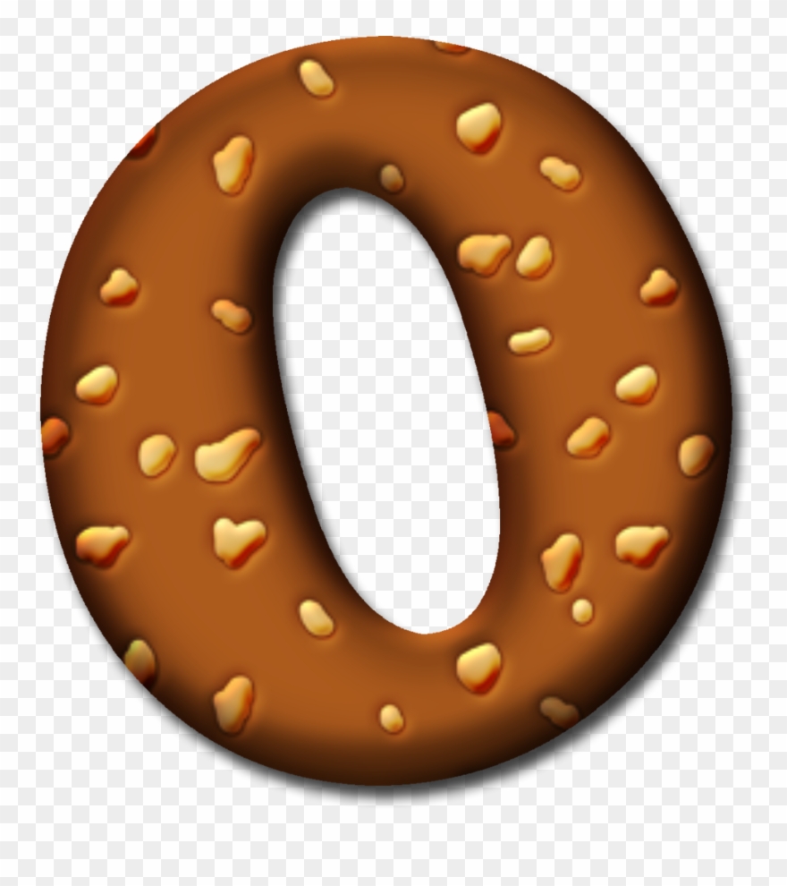 Clipart Stock Bagel Transparent Cute - Food Letters S - Png Download