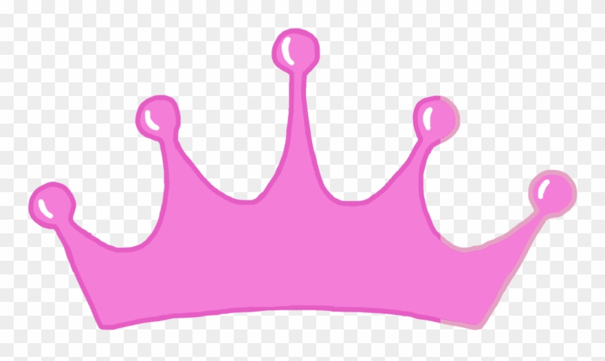 Crown Clip Hot Pink - Coronas Baby Shower Png Transparent Png