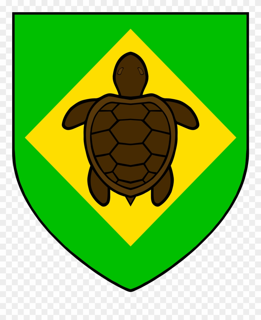 Julius Caesar Clipart Turtle - Coat Of Arms With Tortoise - Png Download