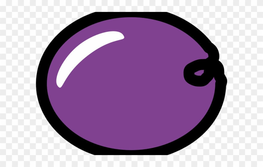 Violet Clipart Fruit - Clip Art - Png Download