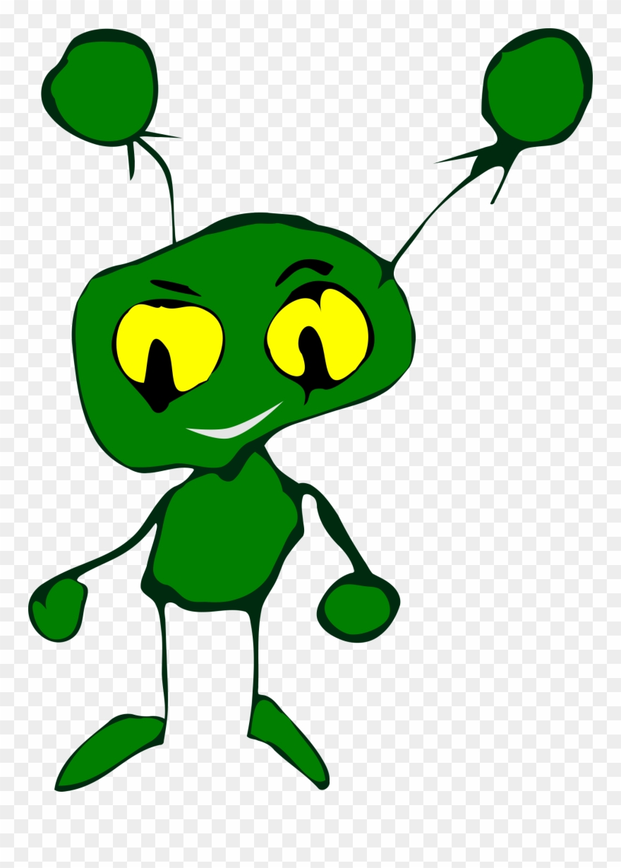 Creature Clipart Little Monster - Little Green Creatures - Png Download