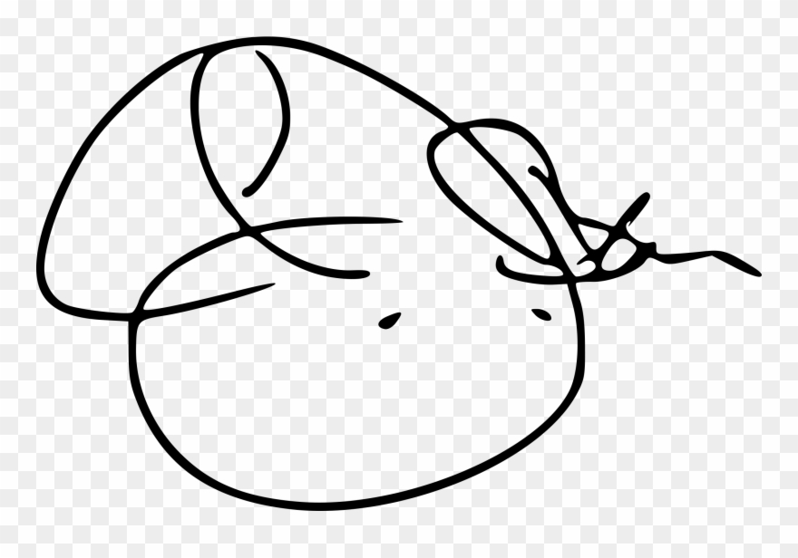 A Legend & Legacy In South Carolina - Line Art Clipart