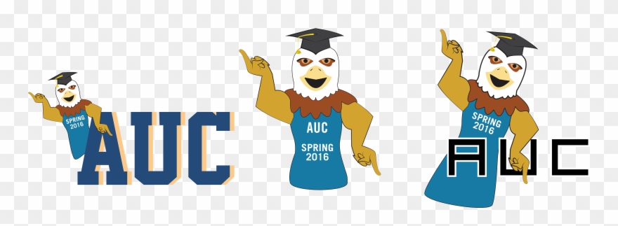 Auc 2016 Graduation Snapchat Filters - Graduation Ceremony Clipart