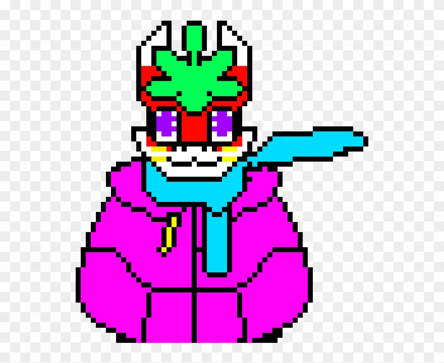 Red Farswap - Pixel Art Clipart