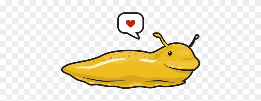 Optimized Banana Slug Hq Cliparts - Banana Slug Cartoon - Png Download
